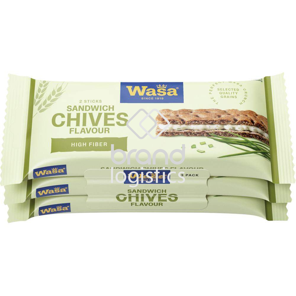 Wasa Sandwich Cheese & Chives 3x37 g